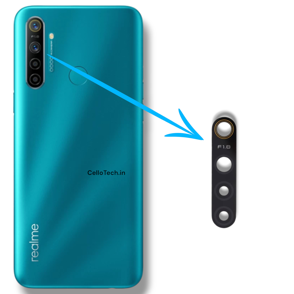 CelloTech OG Camera Glass Lens For Realme 5i (Pack Of 1) – Original Replacement