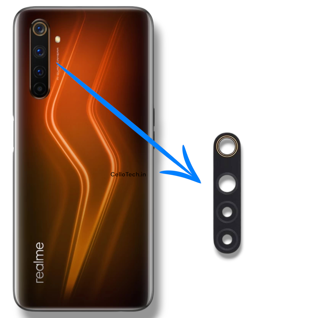CelloTech OG Camera Glass Lens For Realme 6 Pro (Pack Of 1) – Original Replacement