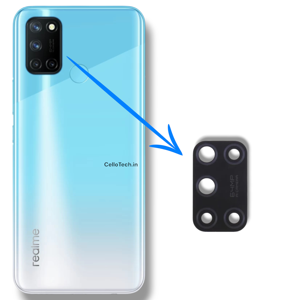 CelloTech OG Camera Glass Lens For Realme 7i (Pack Of 1) – Original Replacement
