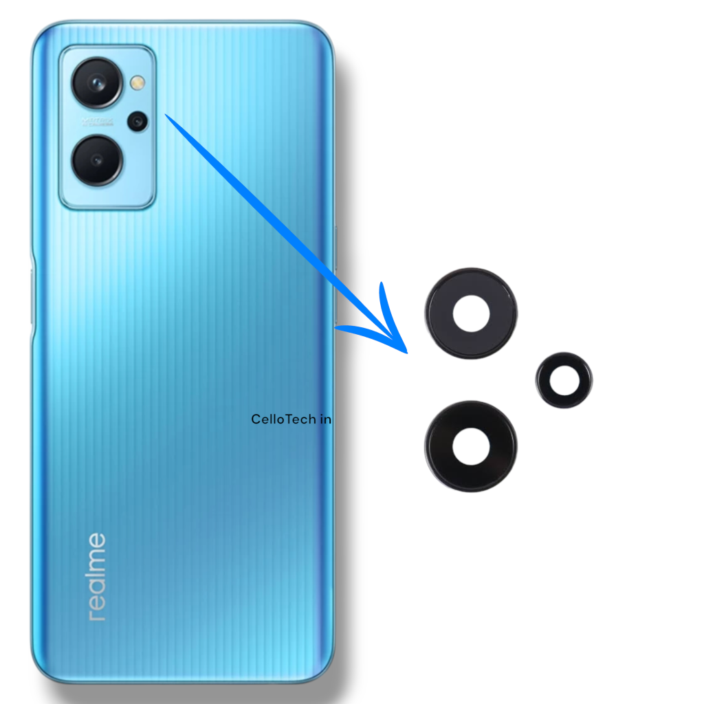 CelloTech OG Camera Glass Lens For Realme 9i 4G (Pack Of 1) – Original Replacement