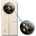CelloTech OG Camera Glass Lens For Realme 12 Pro Plus 5G Gold (Pack Of 1) – Original Replacement