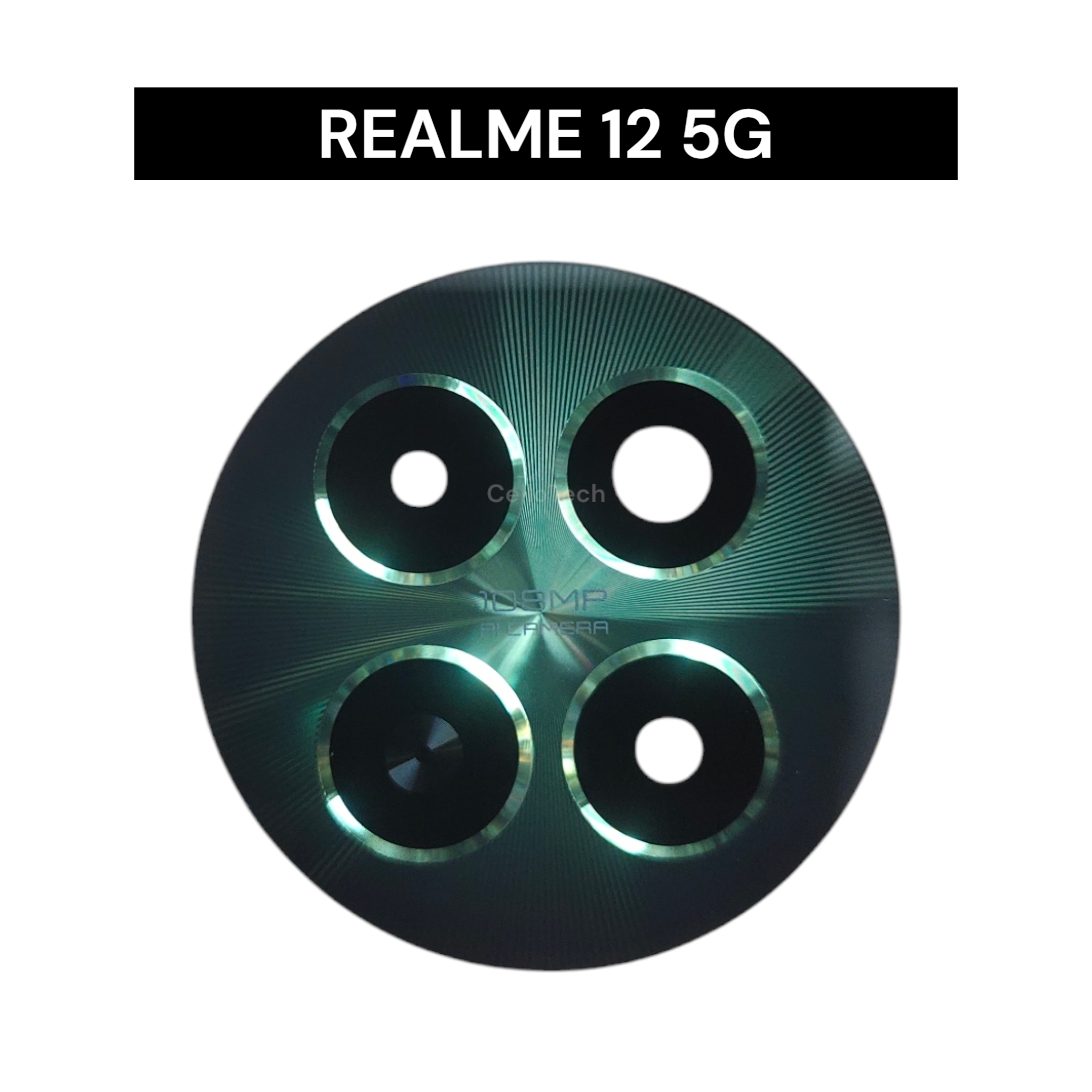 CelloTech OG Camera Glass Lens For Realme 12 5G Green (Pack Of 1) – Original Replacement - Image 2