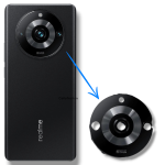 CelloTech OG Camera Glass Lens For Realme 11 Pro Plus 5G Black (Pack Of 1) – Original Replacement