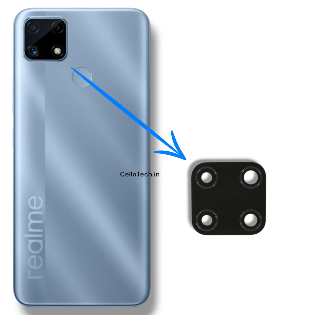 CelloTech OG Camera Glass Lens For Realme C25s (Pack Of 1) – Original Replacement