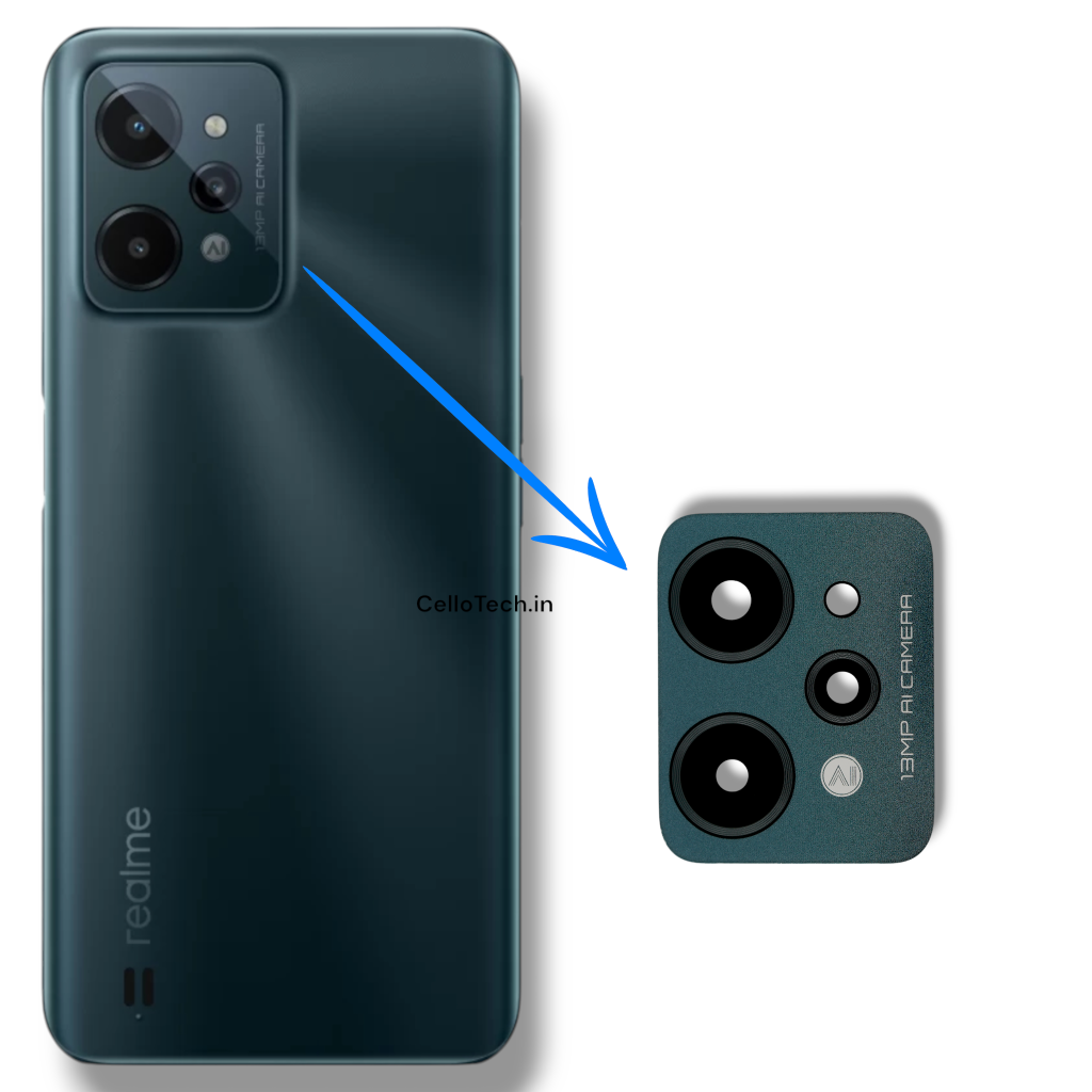 CelloTech OG Camera Glass Lens For Realme C31 Green (Pack Of 1) – Original Replacement