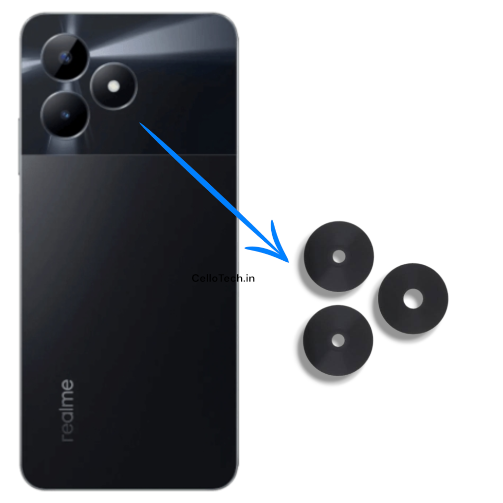 CelloTech OG Camera Glass Lens For Realme C51s (Pack Of 1) – Original Replacement